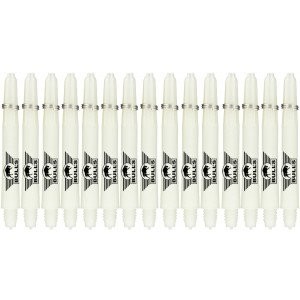 55147 5pdartshaftbullsnylonnaturalinbetweenring5packlogo