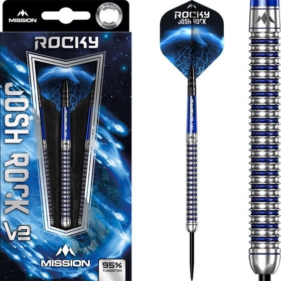 Mission Josh Rock V2 95% - RS-Dartshop.nl